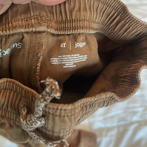 Camel Brown Kids Jogger Pants 4T - Picture 6 of 7